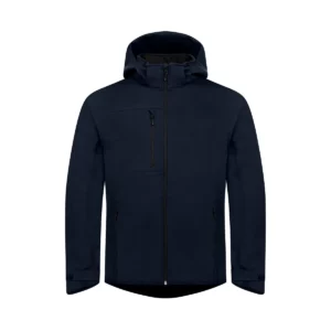 Chaqueta unisex CLIQUE CLASSIC SOFTSHELL 2 IN 1 0200913, Marino, vista frontal
