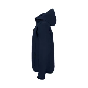Chaqueta unisex CLIQUE CLASSIC SOFTSHELL 2 IN 1 0200913, Marino, lateral izquierdo