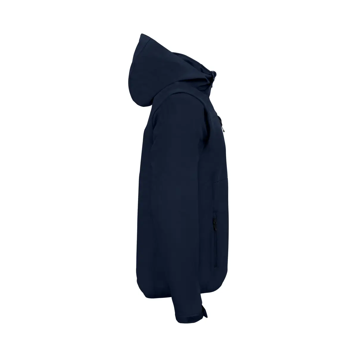 Chaqueta unisex CLIQUE CLASSIC SOFTSHELL 2 IN 1 0200913 5 Chaqueta unisex CLIQUE CLASSIC SOFTSHELL 2 IN 1 0200913, Marino, lateral derecho