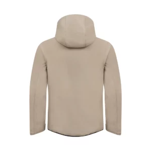 Chaqueta unisex CLIQUE CLASSIC SOFTSHELL 2 IN 1 0200913, Beige, vista posterior