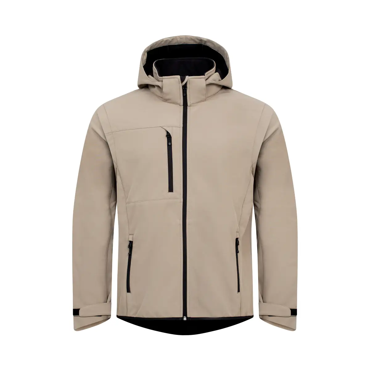 Chaqueta unisex CLIQUE CLASSIC SOFTSHELL 2 IN 1 0200913 9 Chaqueta unisex CLIQUE CLASSIC SOFTSHELL 2 IN 1 0200913, Beige, vista frontal