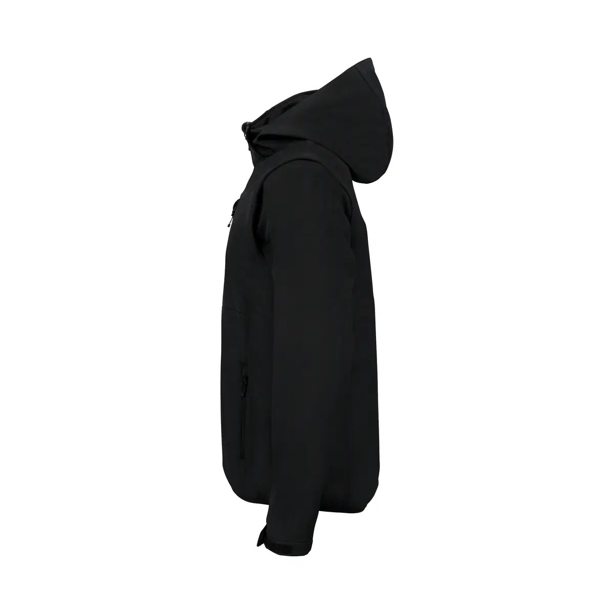Chaqueta unisex CLIQUE CLASSIC SOFTSHELL 2 IN 1 0200913 16 Chaqueta unisex CLIQUE CLASSIC SOFTSHELL 2 IN 1 0200913, Negro, lateral izquierdo