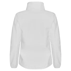 Chaqueta mujer CLIQUE CLASSIC SOFTSHELL JACKET WOMEN 0200915, Blanco, vista posterior