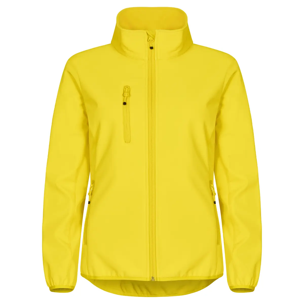 Chaqueta mujer CLIQUE CLASSIC SOFTSHELL JACKET WOMEN 0200915 7 Chaqueta mujer CLIQUE CLASSIC SOFTSHELL JACKET WOMEN 0200915, Amarillo, vista frontal