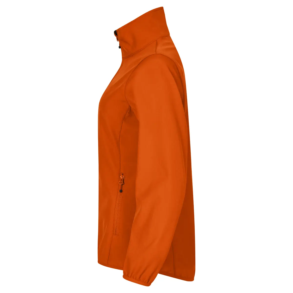 Chaqueta mujer CLIQUE CLASSIC SOFTSHELL JACKET WOMEN 0200915 13 Chaqueta mujer CLIQUE CLASSIC SOFTSHELL JACKET WOMEN 0200915, Naranja, lateral izquierdo
