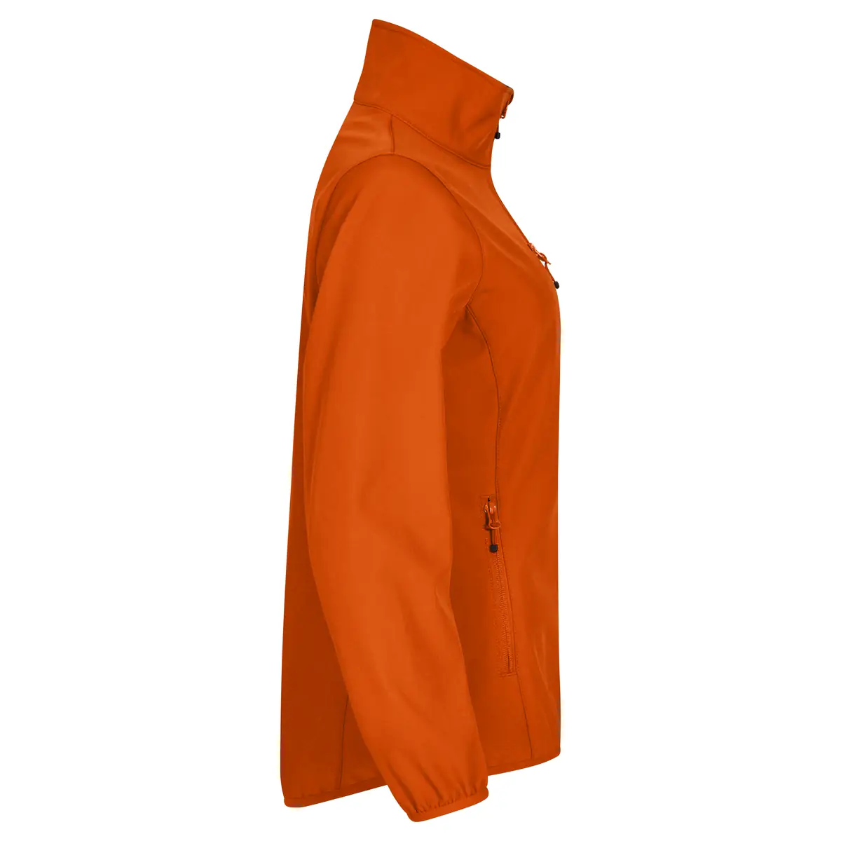 Chaqueta mujer CLIQUE CLASSIC SOFTSHELL JACKET WOMEN 0200915 14 Chaqueta mujer CLIQUE CLASSIC SOFTSHELL JACKET WOMEN 0200915, Naranja, lateral derecho