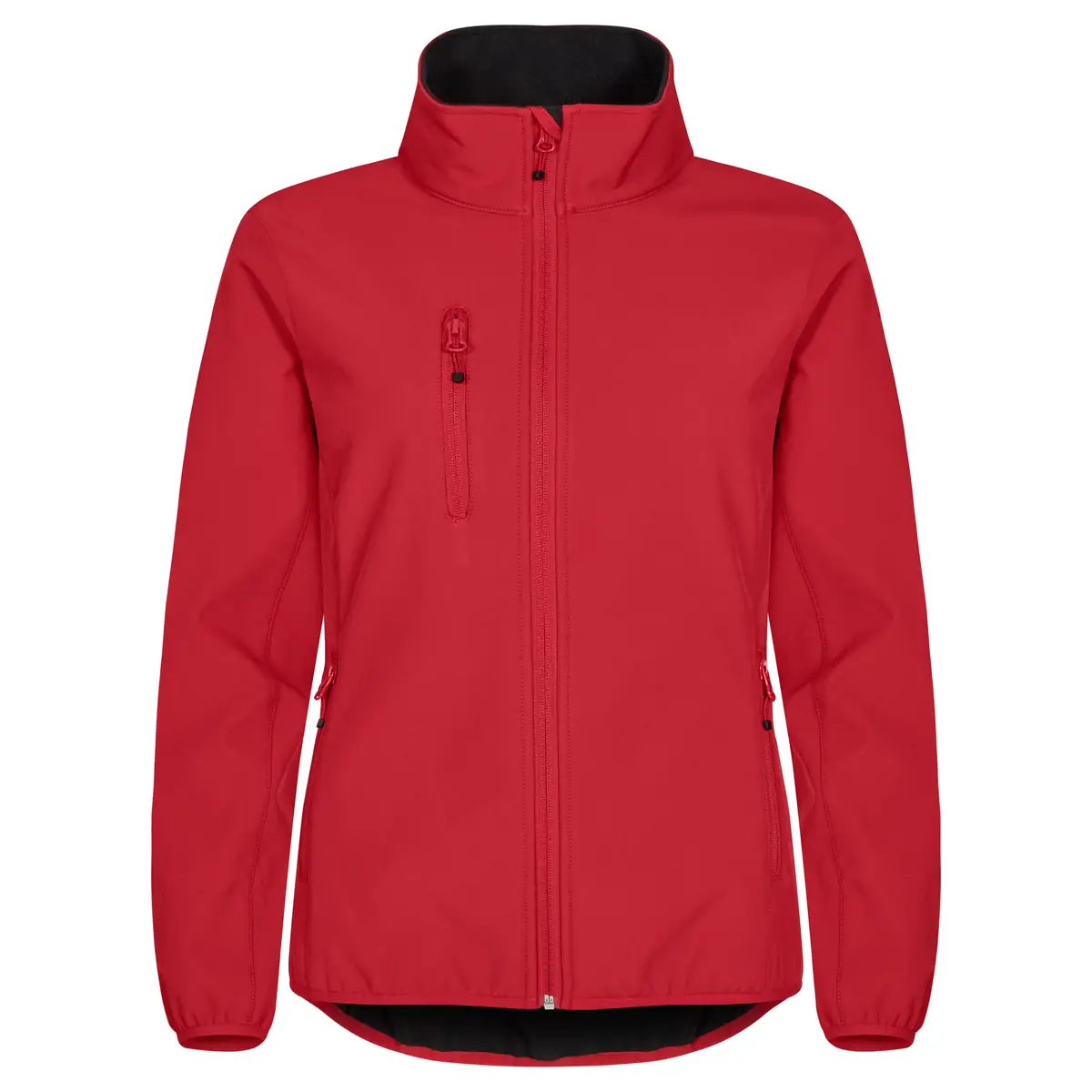 Chaqueta mujer CLIQUE CLASSIC SOFTSHELL JACKET WOMEN 0200915 15 Chaqueta mujer CLIQUE CLASSIC SOFTSHELL JACKET WOMEN 0200915, Rojo, vista frontal