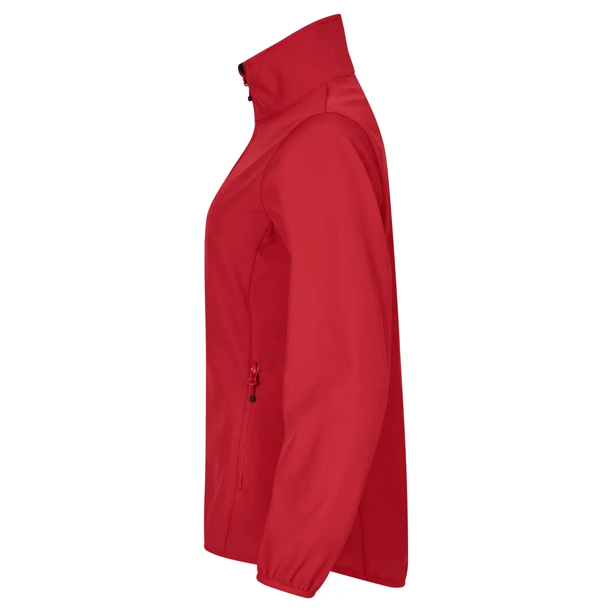 Chaqueta mujer CLIQUE CLASSIC SOFTSHELL JACKET WOMEN 0200915 17 Chaqueta mujer CLIQUE CLASSIC SOFTSHELL JACKET WOMEN 0200915, Rojo, lateral izquierdo