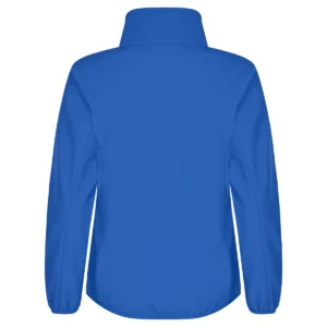 Chaqueta mujer CLIQUE CLASSIC SOFTSHELL JACKET WOMEN 0200915, Azul royal, vista posterior