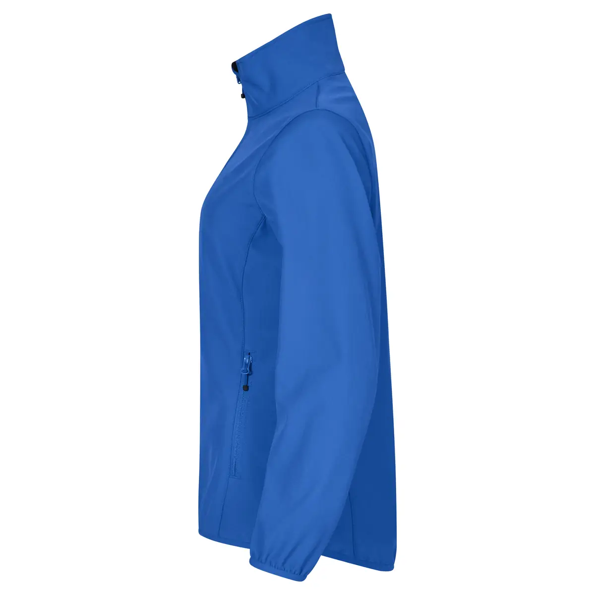 Chaqueta mujer CLIQUE CLASSIC SOFTSHELL JACKET WOMEN 0200915 21 Chaqueta mujer CLIQUE CLASSIC SOFTSHELL JACKET WOMEN 0200915, Azul royal, lateral izquierdo