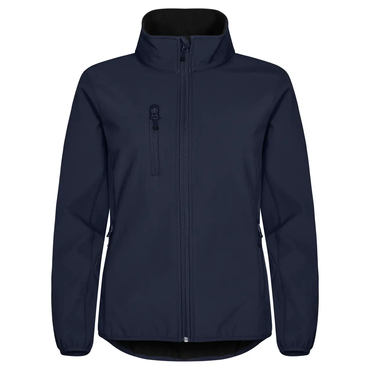Chaqueta mujer CLIQUE CLASSIC SOFTSHELL JACKET WOMEN 0200915 23 Chaqueta mujer CLIQUE CLASSIC SOFTSHELL JACKET WOMEN 0200915, Azul marino, vista frontal