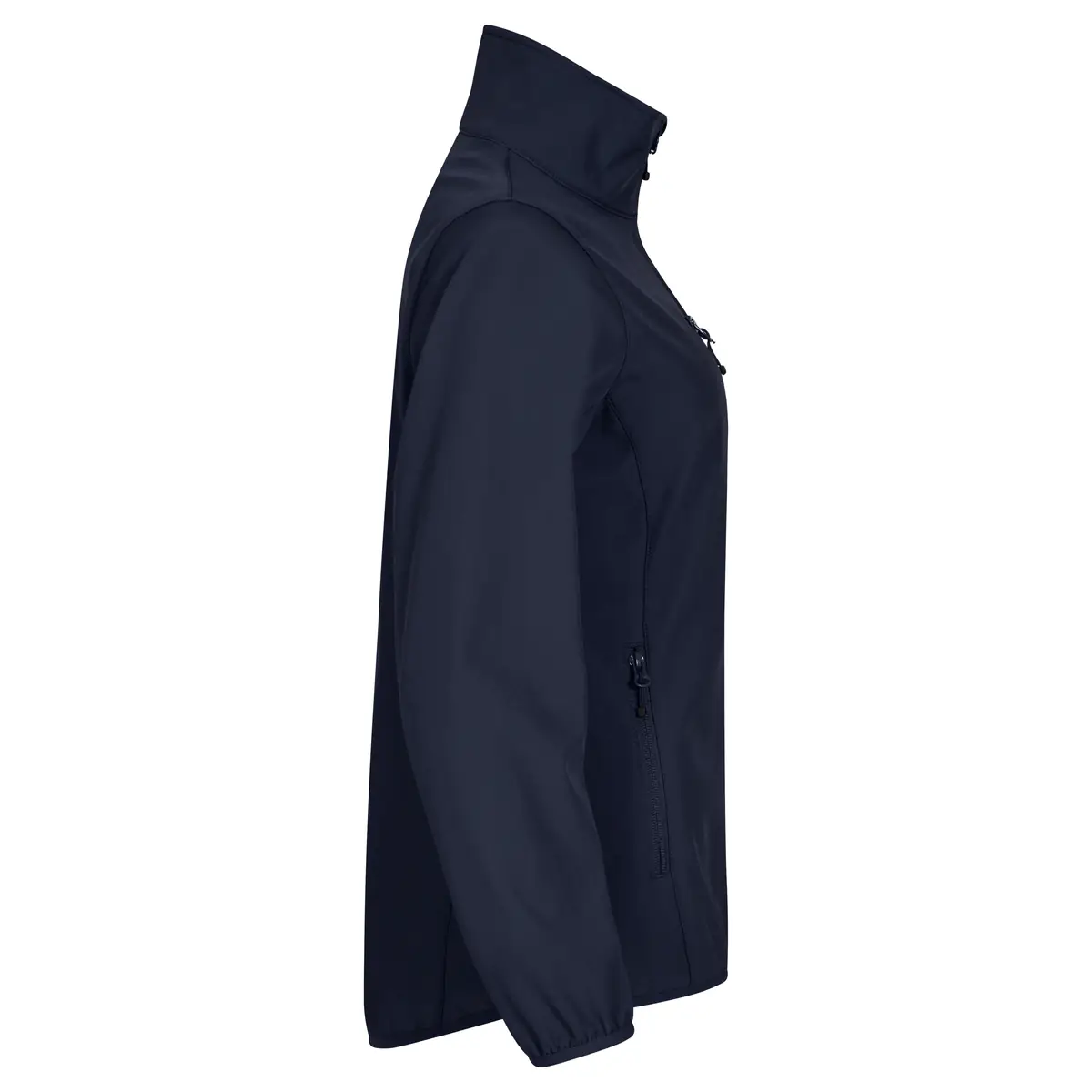 Chaqueta mujer CLIQUE CLASSIC SOFTSHELL JACKET WOMEN 0200915 26 Chaqueta mujer CLIQUE CLASSIC SOFTSHELL JACKET WOMEN 0200915, Azul marino, lateral derecho