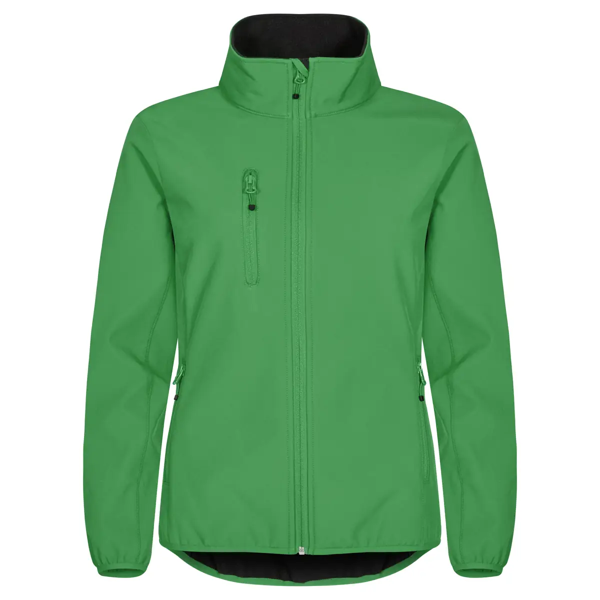 Chaqueta mujer CLIQUE CLASSIC SOFTSHELL JACKET WOMEN 0200915 27 Chaqueta mujer CLIQUE CLASSIC SOFTSHELL JACKET WOMEN 0200915, Verde, vista frontal