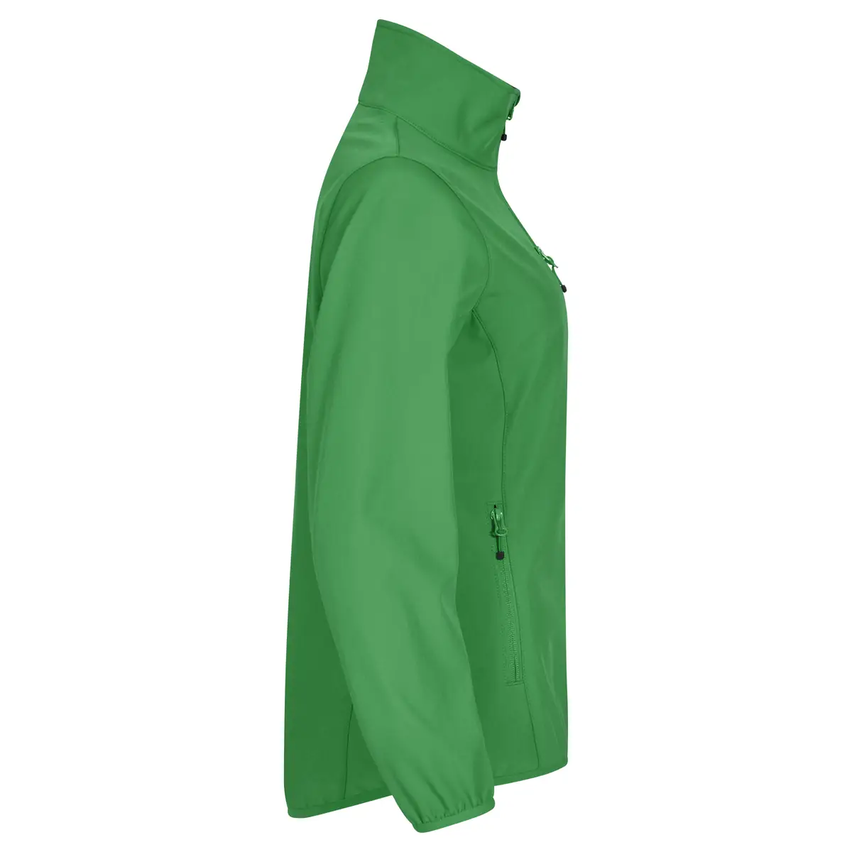 Chaqueta mujer CLIQUE CLASSIC SOFTSHELL JACKET WOMEN 0200915 30 Chaqueta mujer CLIQUE CLASSIC SOFTSHELL JACKET WOMEN 0200915, Verde, lateral derecho