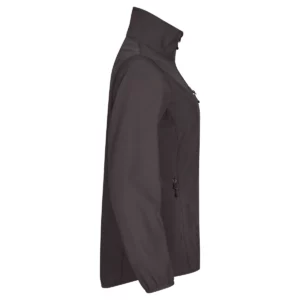 Chaqueta mujer CLIQUE CLASSIC SOFTSHELL JACKET WOMEN 0200915, Gris, lateral derecho