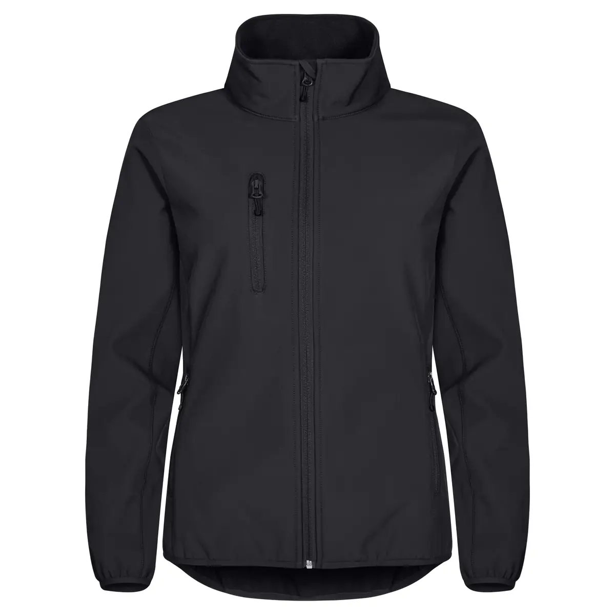 Chaqueta mujer CLIQUE CLASSIC SOFTSHELL JACKET WOMEN 0200915 35 Chaqueta mujer CLIQUE CLASSIC SOFTSHELL JACKET WOMEN 0200915, Negro, vista frontal