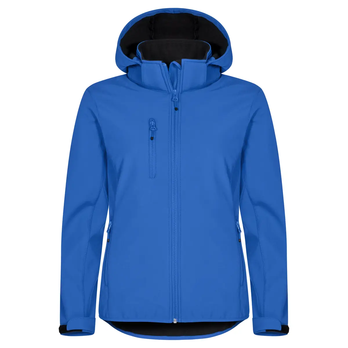 Chaqueta mujer CLIQUE CLASSIC SOFTSHELL HOODY WOMEN 0200917 6 Chaqueta mujer CLIQUE CLASSIC SOFTSHELL HOODY WOMEN 0200917, Azul royal, vista frontal