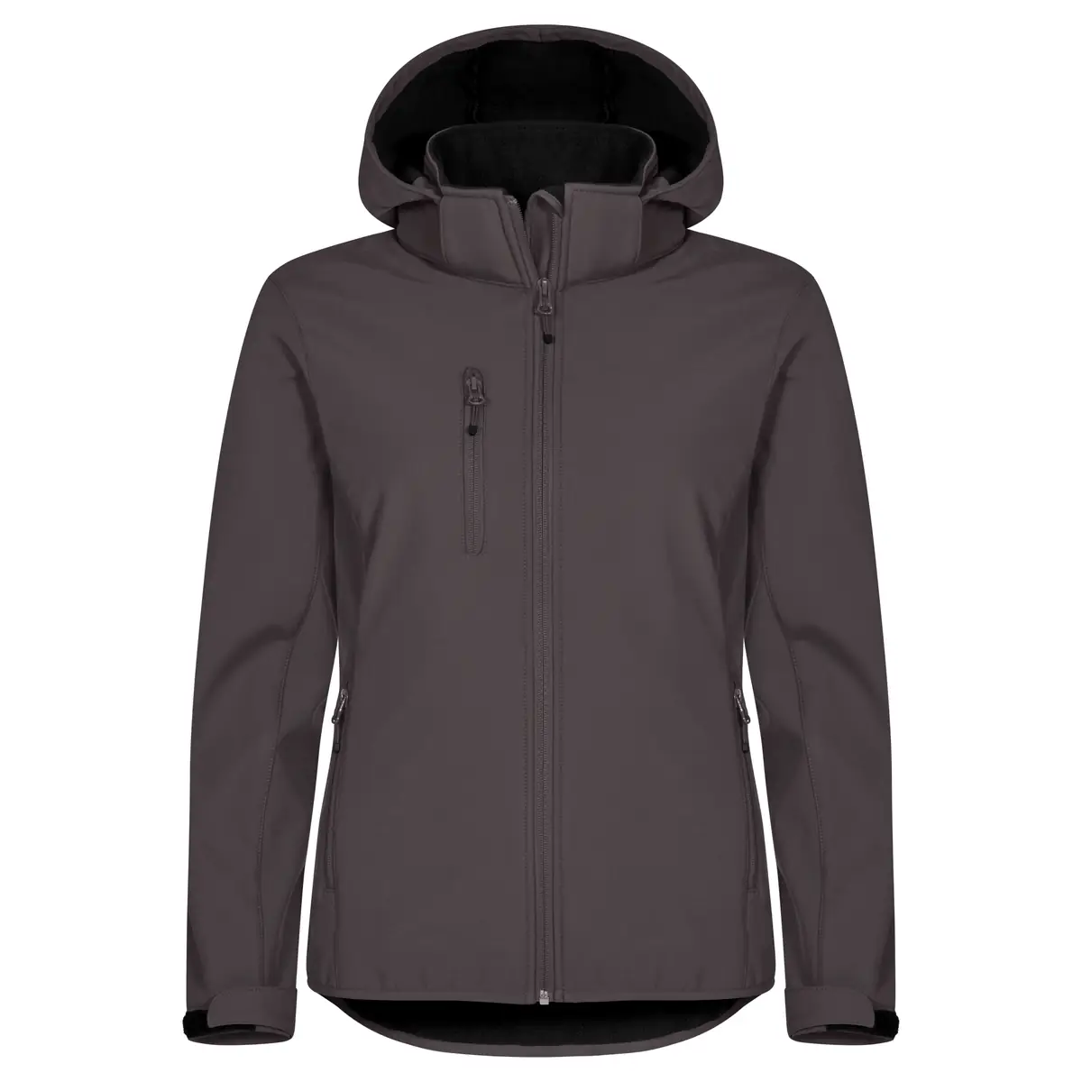 Chaqueta mujer CLIQUE CLASSIC SOFTSHELL HOODY WOMEN 0200917 14 Chaqueta mujer CLIQUE CLASSIC SOFTSHELL HOODY WOMEN 0200917, Gris, vista frontal