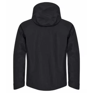 Chaqueta hombre CLIQUE CLASSIC SHELL JACKET 0200923, Black, vista posterior