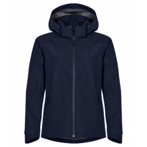 Chaqueta mujer CLIQUE CLASSIC SHELL JACKET WOMEN 0200924, Dark navy, vista frontal
