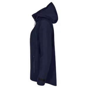 Chaqueta mujer CLIQUE CLASSIC SHELL JACKET WOMEN 0200924, Dark navy, lateral izquierdo