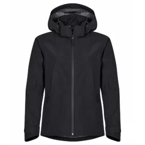 Chaqueta mujer CLIQUE CLASSIC SHELL JACKET WOMEN 0200924, Black, vista frontal