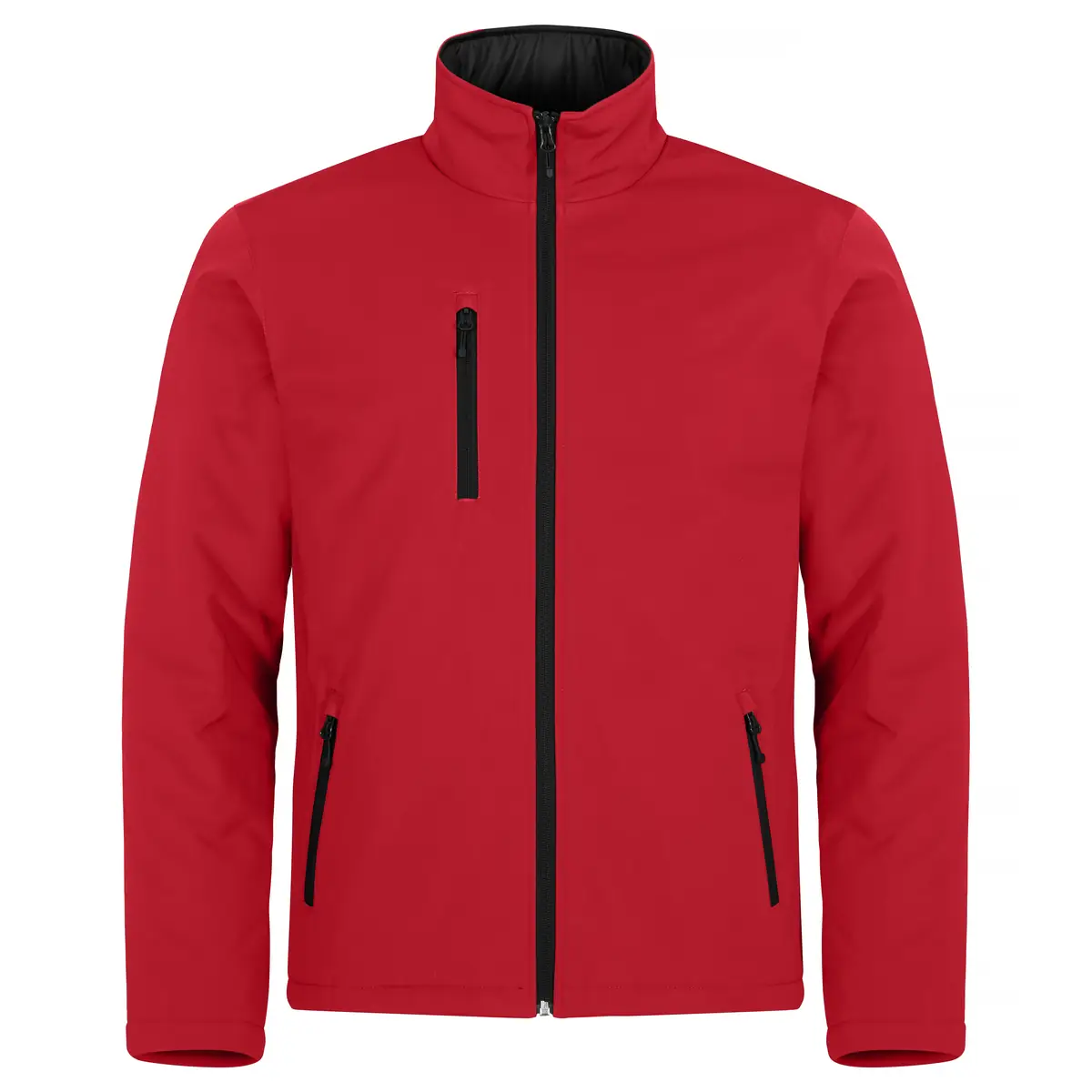 Chaqueta hombre CLIQUE PADDED SOFTSHELL JACKET 0200954 3 Chaqueta hombre CLIQUE PADDED SOFTSHELL JACKET 0200954, Red, vista frontal