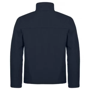 Chaqueta hombre CLIQUE PADDED SOFTSHELL JACKET 0200954, Dark navy, vista posterior
