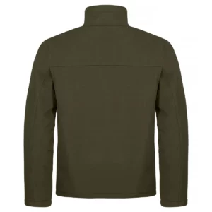 Chaqueta hombre CLIQUE PADDED SOFTSHELL JACKET 0200954, Fog green, vista posterior