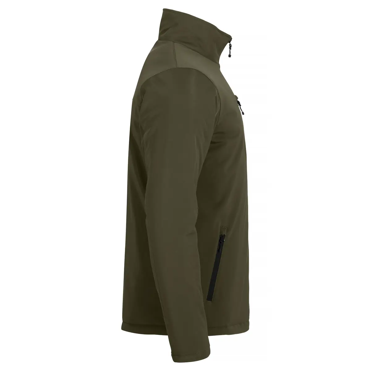 Chaqueta hombre CLIQUE PADDED SOFTSHELL JACKET 0200954 18 Chaqueta hombre CLIQUE PADDED SOFTSHELL JACKET 0200954, Fog green, lateral derecho