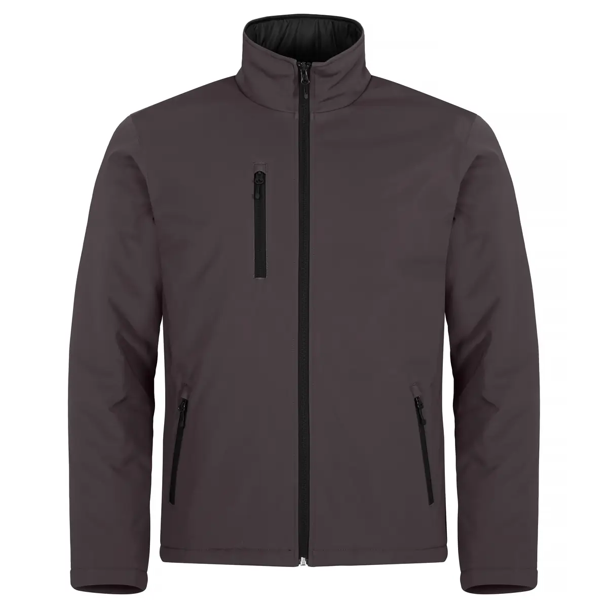 Chaqueta hombre CLIQUE PADDED SOFTSHELL JACKET 0200954 19 Chaqueta hombre CLIQUE PADDED SOFTSHELL JACKET 0200954, Dark grey, vista frontal