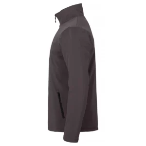 Chaqueta hombre CLIQUE PADDED SOFTSHELL JACKET 0200954, Dark grey, lateral izquierdo