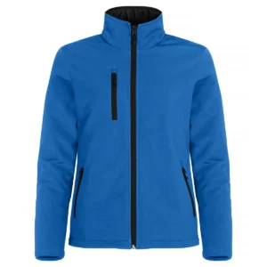 Chaqueta mujer CLIQUE PADDED SOFTSHELL JACKET WOMEN 0200957, Royalblue, vista frontal