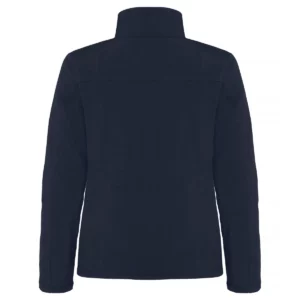 Chaqueta mujer CLIQUE PADDED SOFTSHELL JACKET WOMEN 0200957, Dark navy, vista posterior