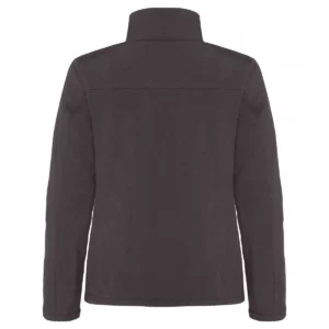 Chaqueta mujer CLIQUE PADDED SOFTSHELL JACKET WOMEN 0200957, Dark grey, vista posterior