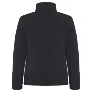 Chaqueta mujer CLIQUE PADDED SOFTSHELL JACKET WOMEN 0200957, Black, vista posterior