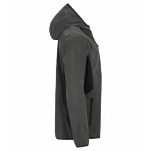 Cortavientos de hombre Clique Willmar 0200964 gris reflectante, vista lateral derecho