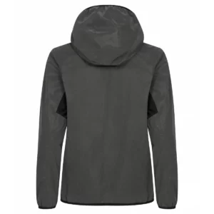 Cortavientos de mujer Clique Willmar Women 0200965 gris reflectante, vista posterior