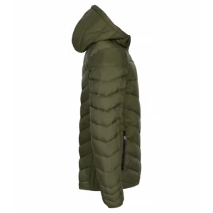 Chaqueta hombre CLIQUE IDAHO 0200976, Fog green, lateral derecho