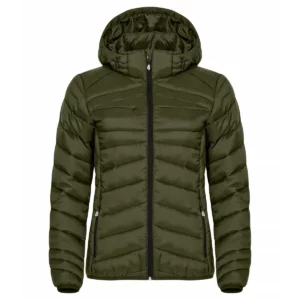 Chaqueta mujer CLIQUE IDAHO WOMEN 0200977, Fog green, vista frontal