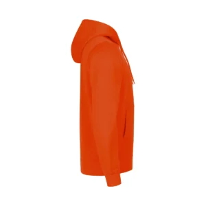 Sudadera unisex CLIQUE MIAMI HOODY 0201031, Naranja, lateral derecho