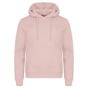 Sudadera unisex CLIQUE MIAMI HOODY 0201031, Rosa pastel, vista frontal
