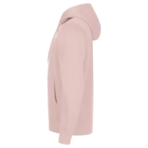 Sudadera unisex CLIQUE MIAMI HOODY 0201031, Rosa pastel, lateral izquierdo