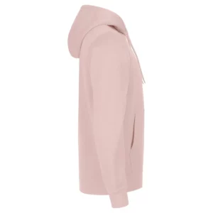 Sudadera unisex CLIQUE MIAMI HOODY 0201031, Rosa pastel, lateral derecho