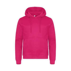 Sudadera unisex CLIQUE MIAMI HOODY 0201031, Bright cerise, vista frontal