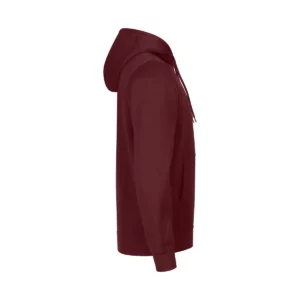 Sudadera unisex CLIQUE MIAMI HOODY 0201031, Burdeos, lateral derecho