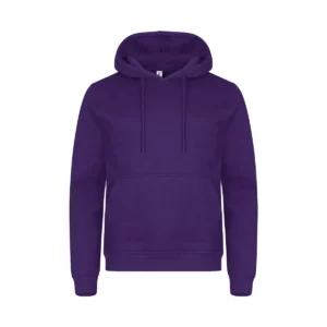 Sudadera unisex CLIQUE MIAMI HOODY 0201031, Bright lillac, vista frontal