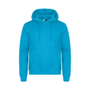 Sudadera unisex CLIQUE MIAMI HOODY 0201031, Turquesa, vista frontal