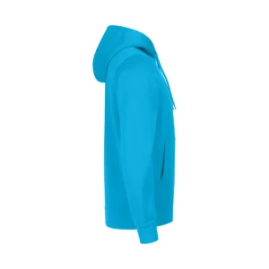 Sudadera unisex CLIQUE MIAMI HOODY 0201031, Turquesa, lateral derecho