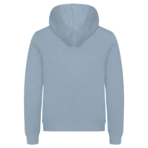 Sudadera unisex CLIQUE MIAMI HOODY 0201031, Azul pastel, vista posterior